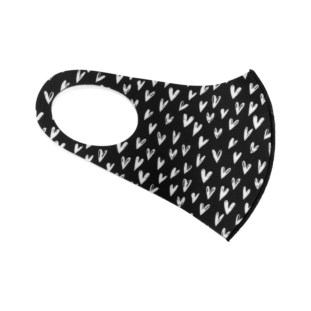 - - Hearts neoprene masks